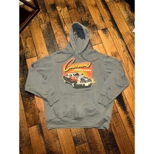 Vintage GM Chevy Camaro Hoodie Mens Large
